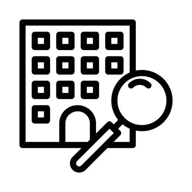 ince çizgi vektör simge oluşturma