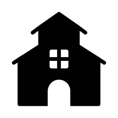 Daire glif simge vektör