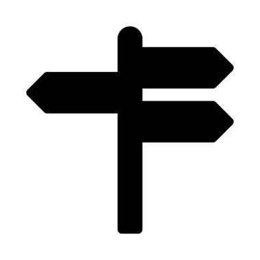 karton glyph düz vektör simgesi