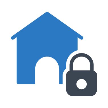 özel glyph renk vektör simgesi