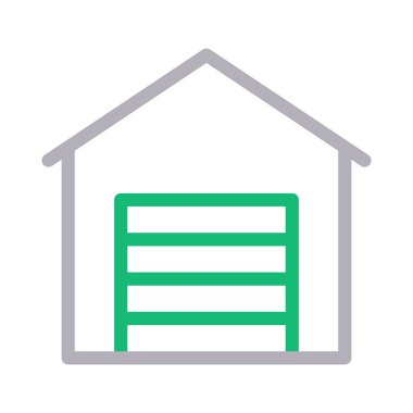 deklanşör renkli çizgi vektör simgesi