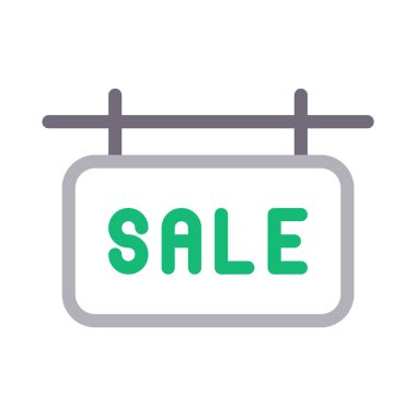 karton renk çizgisi vektör simgesi