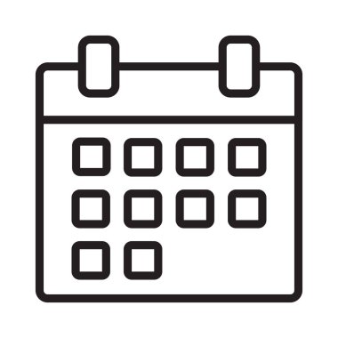 tarihi ince çizgi vektör simgesi