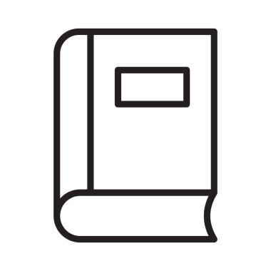 eğitim ince çizgi vektör simgesi