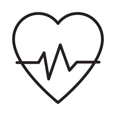 darbe ince çizgi vektör simgesi