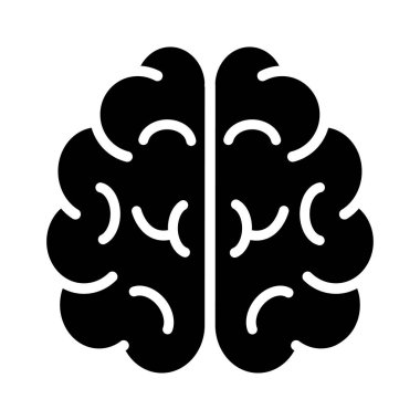 yaratıcı glyph düz vetor simgesi