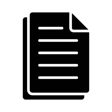 belge glyph düz vetor simgesi