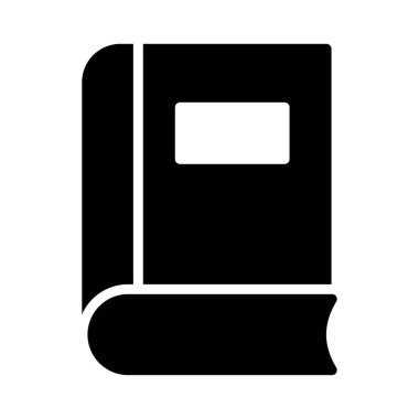 eğitim glyph düz vetor simgesi