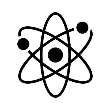 bilim glyph düz vetor simgesi