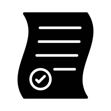 tam glyph düz vetor simgesi