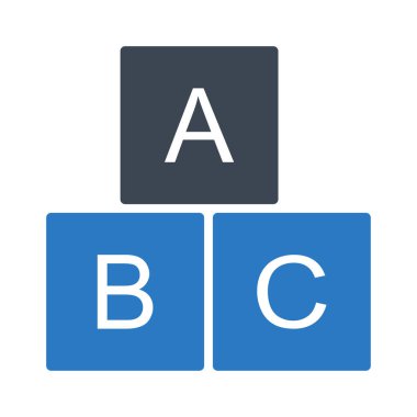 blok glyph renk vektör simgesi