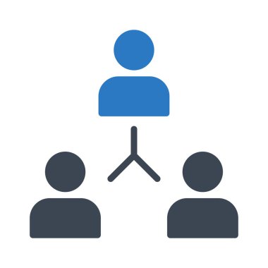 bağlantı glyph renk vektör simgesi