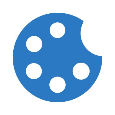 renk glyph renk vektör simgesi