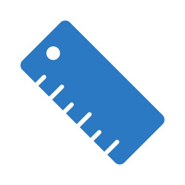 glyph renk vektör simgesini ölçme