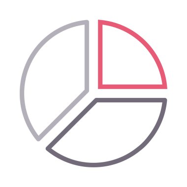 grafik renk çizgisi vektör simgesi