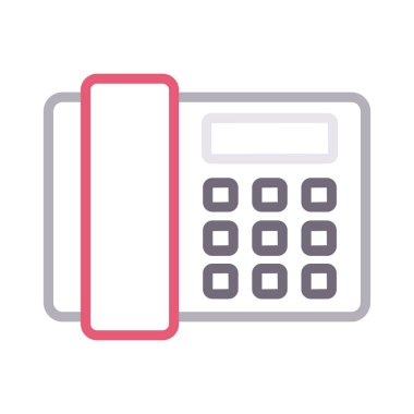 sabit renk çizgisi vektör simgesi