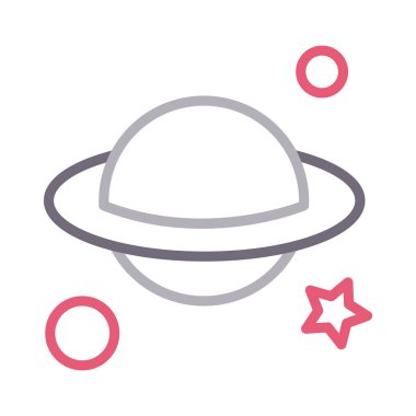 boşluk renk çizgi vektör simge