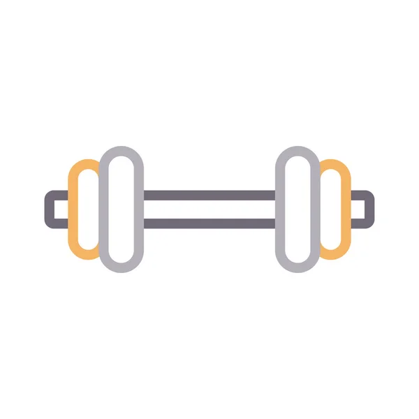 Gym Färg Linje Vektor Ikon — Stock vektor