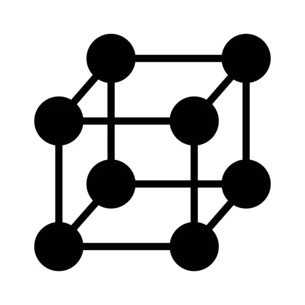 粘合字形平面兽医图标 — 图库矢量图片