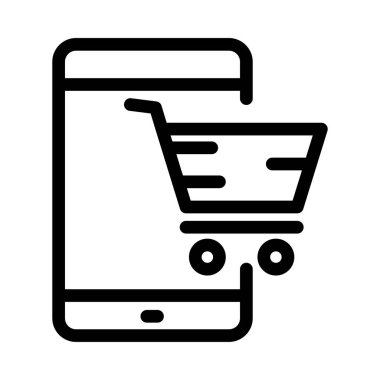 arabası ince çizgi simgesi 