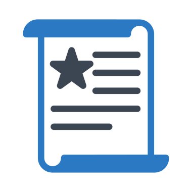 Sayfa glif renk simgesi 