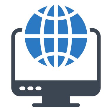 tarayıcı glif renk simgesi 