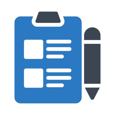 liste glyph renk simgesi 