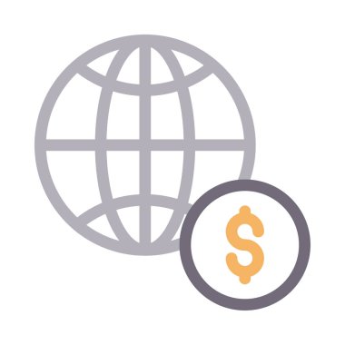 dolar renk çizgisi simgesi 