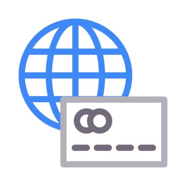 ödeme renk çizgisi simgesi 