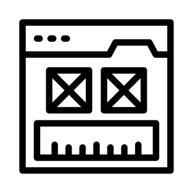 Dizüstü ince çizgi simgesi 