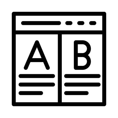 Fırça ince çizgi simgesi 