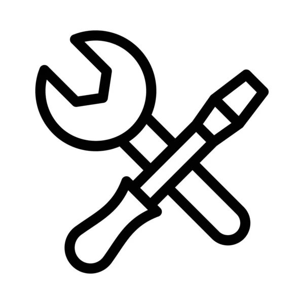 Web Symbol Für Dünne Linie — Stockvektor