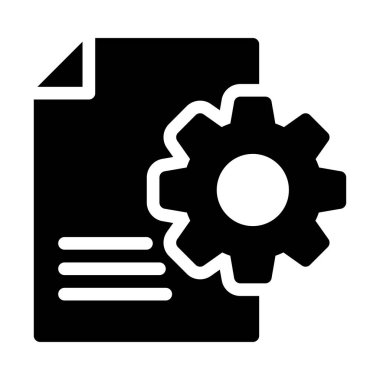 glyph düz simgesini ayarlama