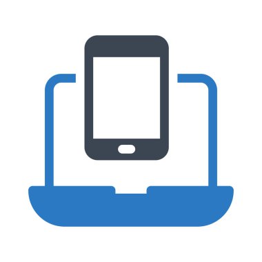 glyph renk vektör simgesi yazmak