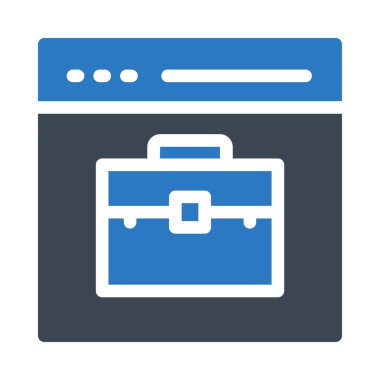 web sayfası renk çizgisi simgesi