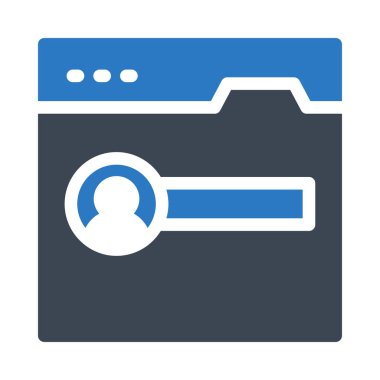 web tarayıcısı renk çizgisi simgesi