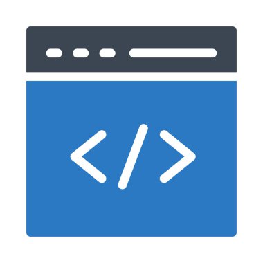 web programlama renk çizgisi simgesi