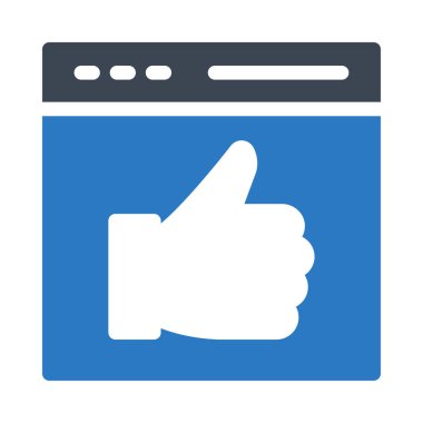 web sayfası renk çizgisi simgesi