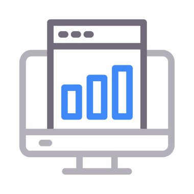 web tarayıcısı renk çizgisi simgesi