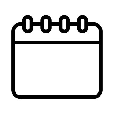 tarih ince çizgi simgesi