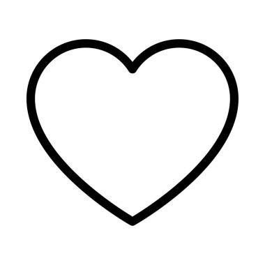 favori ince çizgi simgesi