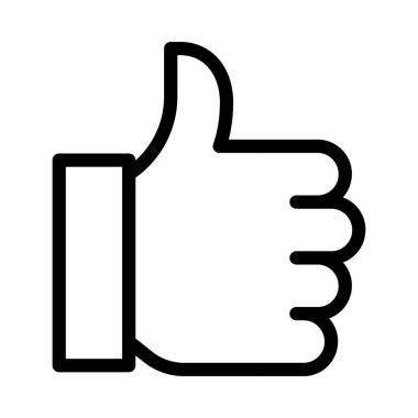 favori ince çizgi simgesi