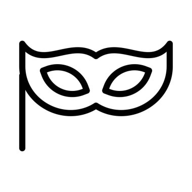 yüz ince çizgi simgesi