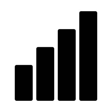 grafik glyph düz simgesi
