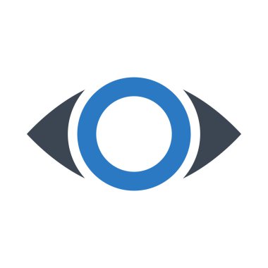 Görünüm glif renk simgesi