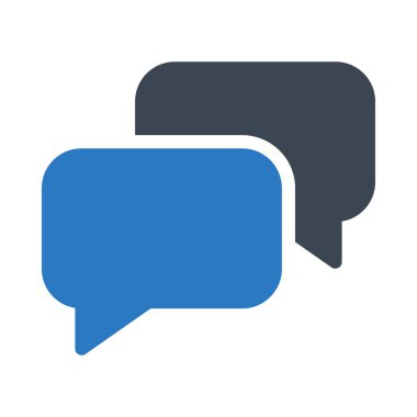 görüşme glif renk simgesi