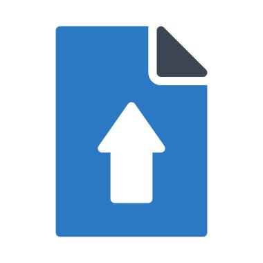 dosya glif renk simgesi