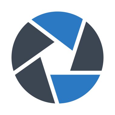 kamera glif renk simgesi