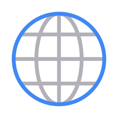 dünya renk çizgisi simgesi