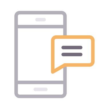 ileti renk çizgisi simgesi